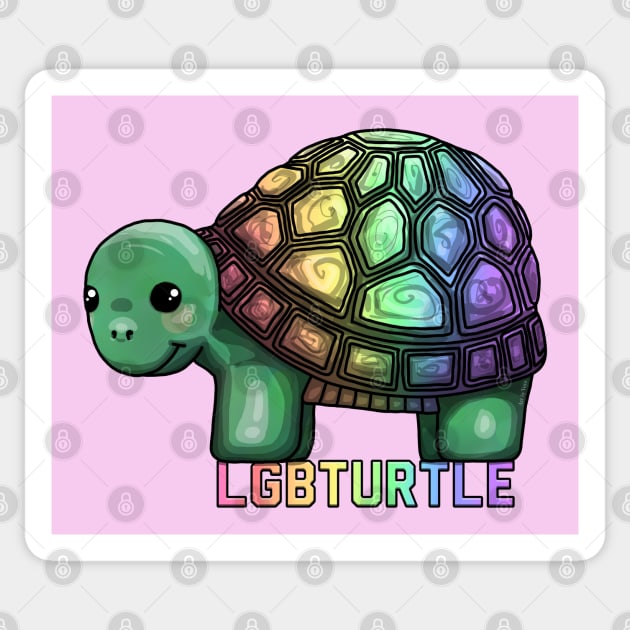 LGBTurtle Sticker by Art by Veya